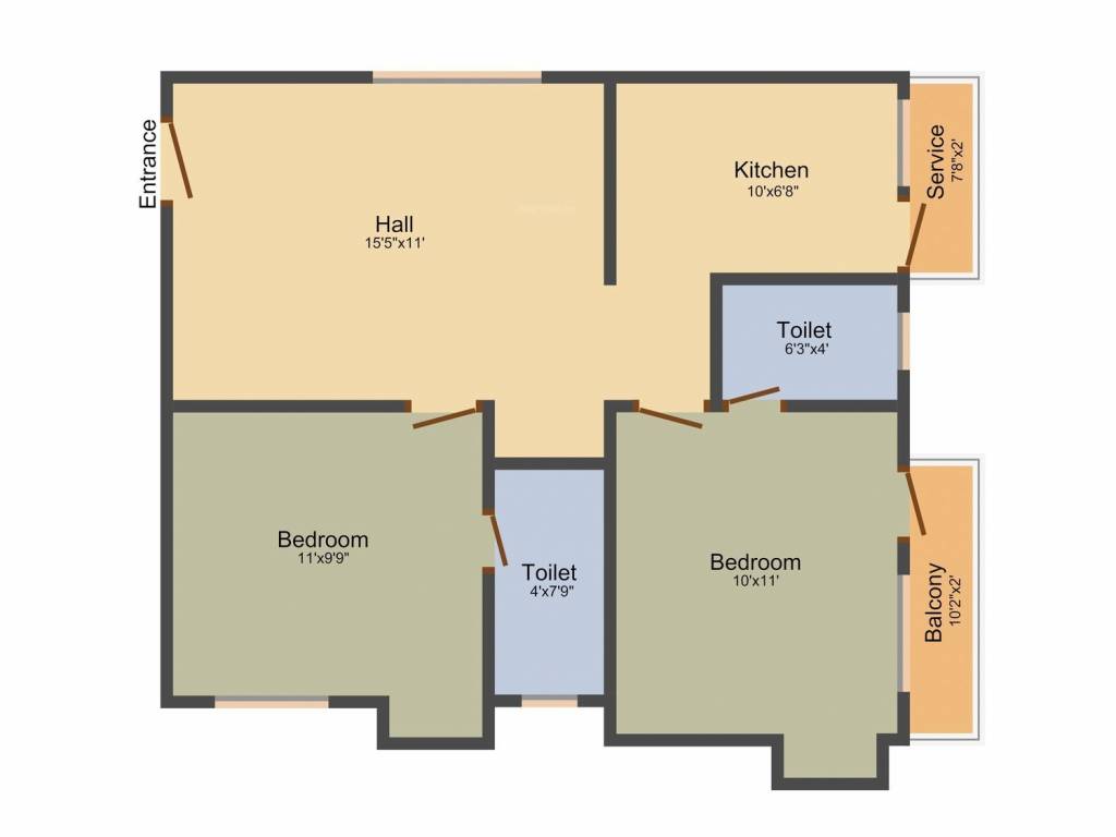 SS Suba (2BHK+2T (855 sq ft) 855 sq ft) SS Suba (2BHK+2T (855 sq ft) 855 sq ft)