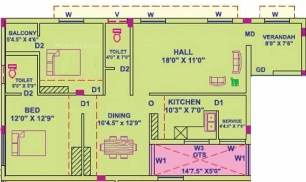  brindavanam Floor Plan Floor Plan