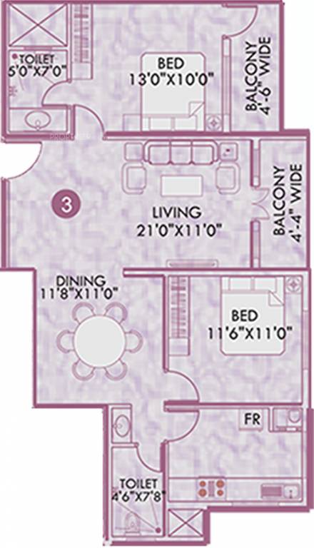 Vishal Valankannis Heights (2BHK+2T (1,145 sq ft) 1145 sq ft) Vishal Valankannis Heights (2BHK+2T (1,145 sq ft) 1145 sq ft)