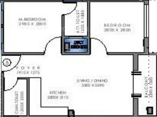 Red Prantik Rahora (2BHK+2T (738 sq ft) 738 sq ft) Red Prantik Rahora (2BHK+2T (738 sq ft) 738 sq ft)