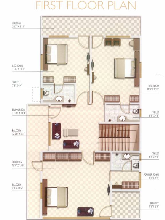 Radha Vasudev Villa (6BHK+7T (3,239 sq ft) 3239 sq ft)
