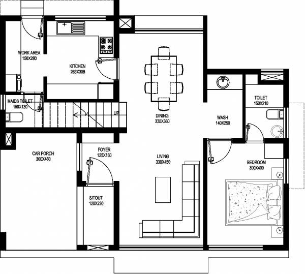  veneziano Floor Plan Ground Floor Plan