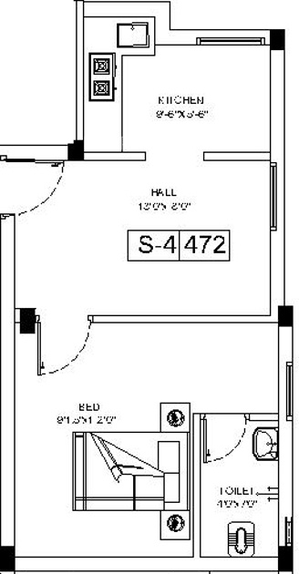 Mahaa Solai Towers (1BHK+1T (472 sq ft) 472 sq ft) Mahaa Solai Towers (1BHK+1T (472 sq ft) 472 sq ft)