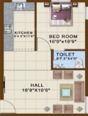 AMD Archini (1BHK+1T (640 sq ft) 640 sq ft) AMD Archini (1BHK+1T (640 sq ft) 640 sq ft)