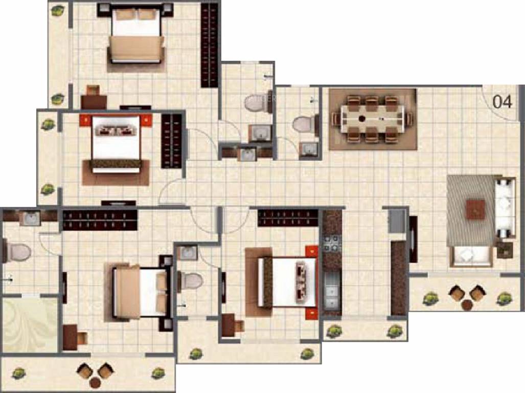 100 Solitaire Homes Floor Plans Vardaan Solitaire Viii In