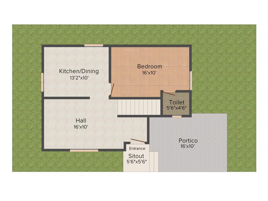 Dhanaas Mathura (3BHK+3T (1,692 sq ft) 1692 sq ft)