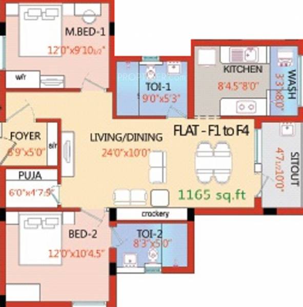 Fairyland Sancia 2 (2BHK+2T (1,165 sq ft) 1165 sq ft) Fairyland Sancia 2 (2BHK+2T (1,165 sq ft) 1165 sq ft)