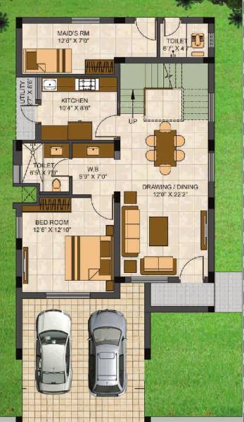 AMSB Pristine Greens (3BHK+3T (2,574 sq ft) 2574 sq ft)