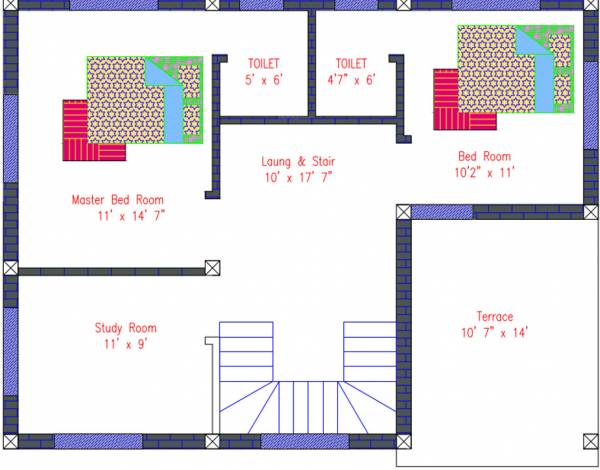 Ajiban OM Palace (3BHK+3T (1,760 sq ft) 1760 sq ft)