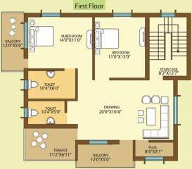Mx Cloud City (4BHK+4T (2,200 sq ft) + Pooja Room 2200 sq ft) Mx Cloud City (4BHK+4T (2,200 sq ft) + Pooja Room 2200 sq ft)