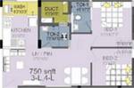 Fairyland RV Abode (2BHK+2T (750 sq ft) 750 sq ft) Fairyland RV Abode (2BHK+2T (750 sq ft) 750 sq ft)