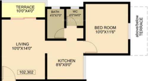 Achalare Shreephal (1BHK+2T (549 sq ft) 549 sq ft) Achalare Shreephal (1BHK+2T (549 sq ft) 549 sq ft)