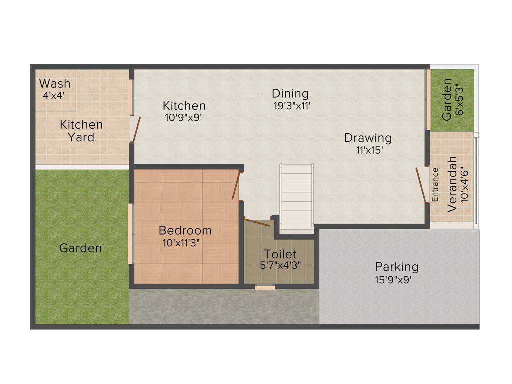 Galaxy Govardhan Galaxy Prime (4BHK+4T (1,845 sq ft) 1845 sq ft)