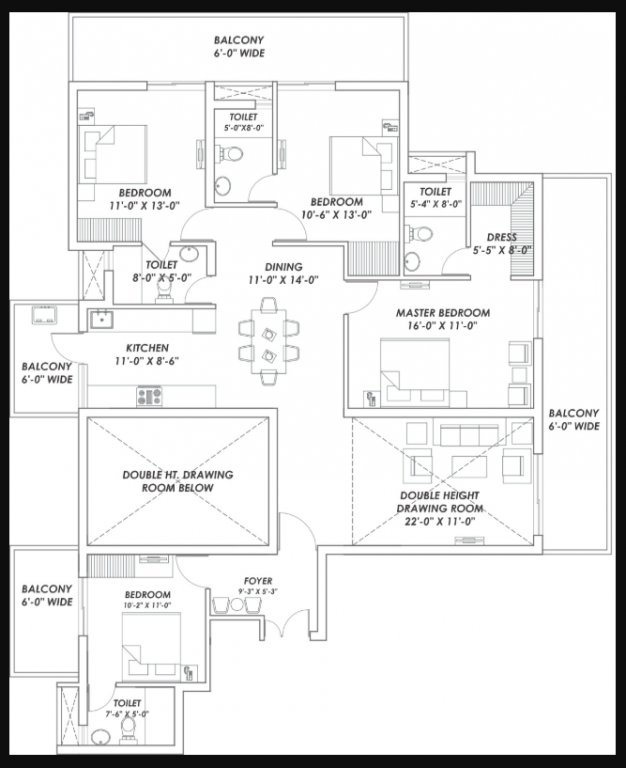  hillview apartments Floor Plan Floor Plan