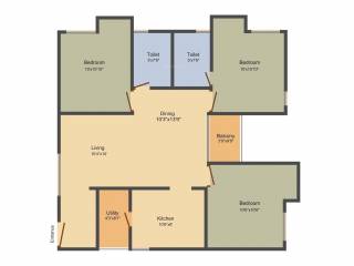 VNR Milford (3BHK+2T (1,276 sq ft) 1276 sq ft) VNR Milford (3BHK+2T (1,276 sq ft) 1276 sq ft)