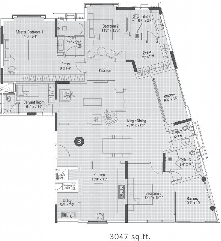  one rutland gate Floor Plan Floor Plan