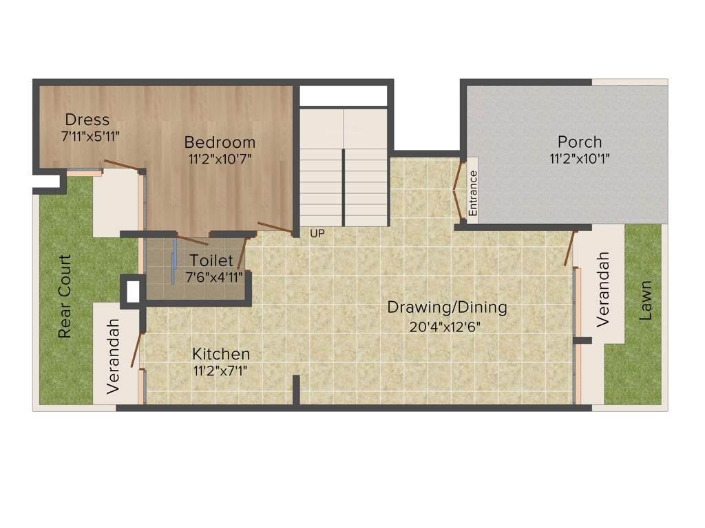 Jaypee Sportsville (4BHK+4T (2,927 sq ft) Servant Room 2927 sq ft)