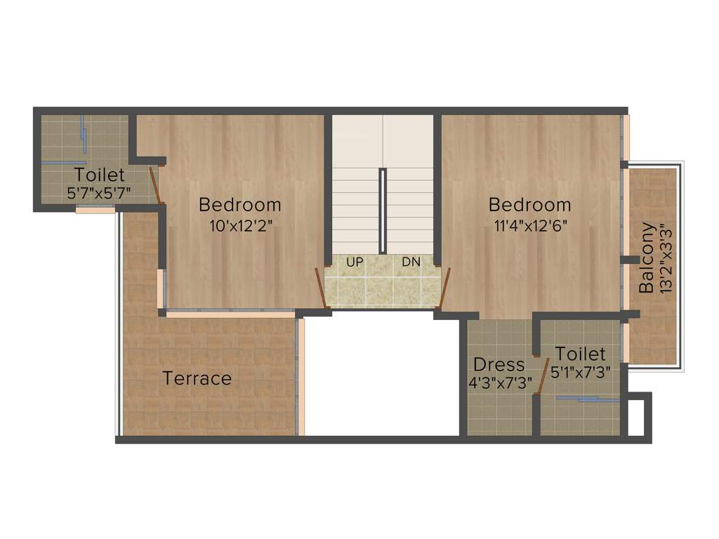 Jaypee Sportsville (4BHK+4T (2,355 sq ft) 2355 sq ft)