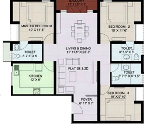 Bhoomi Kamal Enclave (3BHK+3T (2,715 sq ft) 2715 sq ft) Bhoomi Kamal Enclave (3BHK+3T (2,715 sq ft) 2715 sq ft)