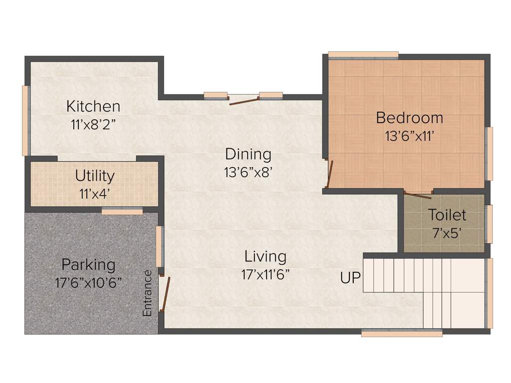 Global Green Apple Villas (3BHK+3T (2,062 sq ft) 2062 sq ft)