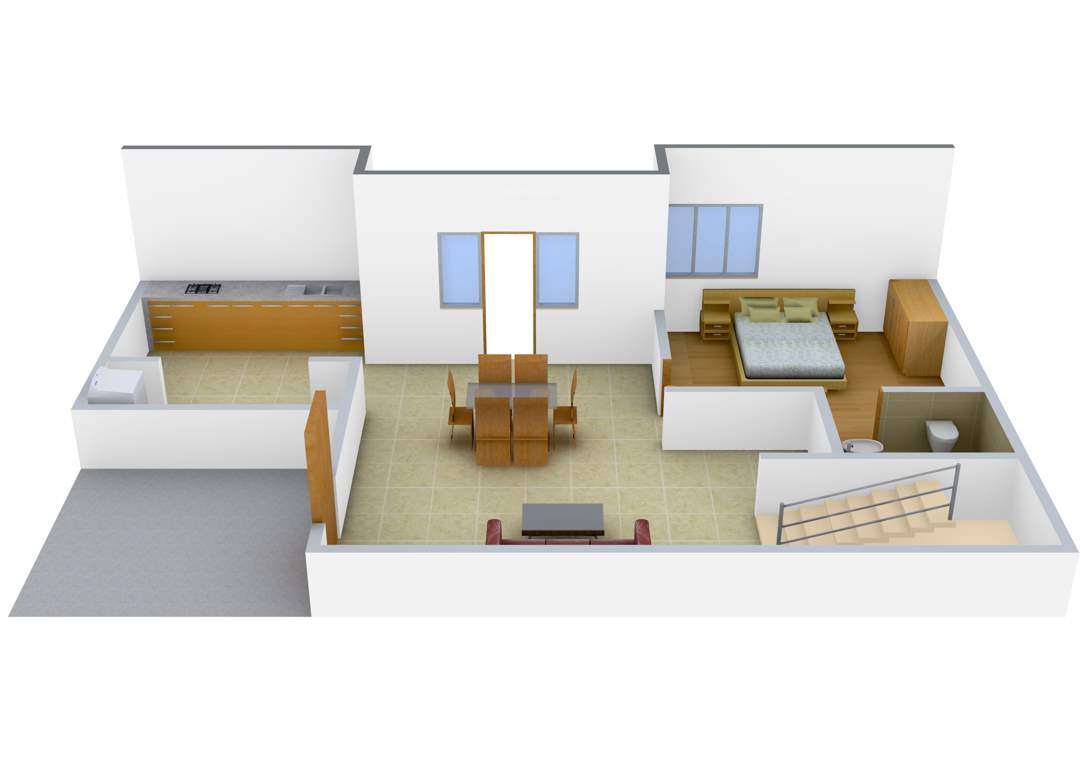 Global Green Apple Villas (3BHK+3T (2,062 sq ft) 2062 sq ft)