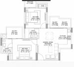 floorPlan of Supertech Azalia