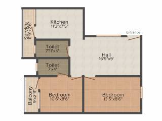 New Athulyam (2BHK+2T (750 sq ft) 750 sq ft) New Athulyam (2BHK+2T (750 sq ft) 750 sq ft)