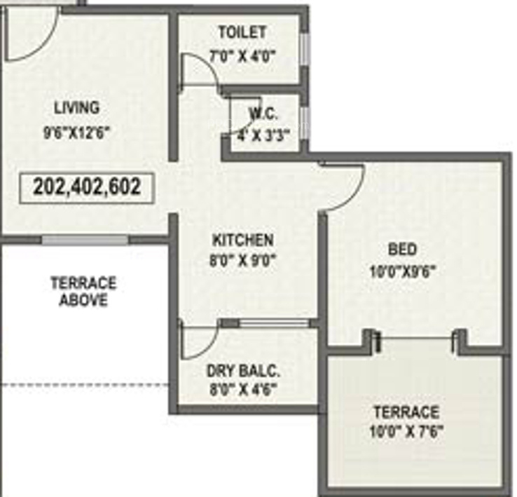 Windsor Maple Woodz (1BHK+1T (588 sq ft) 588 sq ft) Windsor Maple Woodz (1BHK+1T (588 sq ft) 588 sq ft)