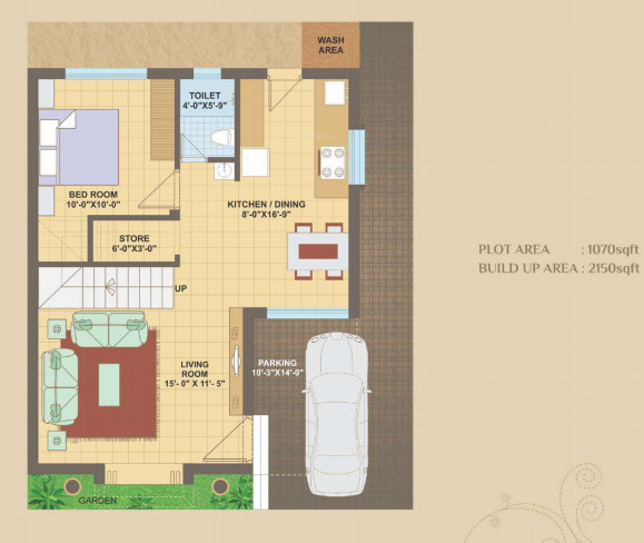  savera Floor Plan Ground Floor Plan