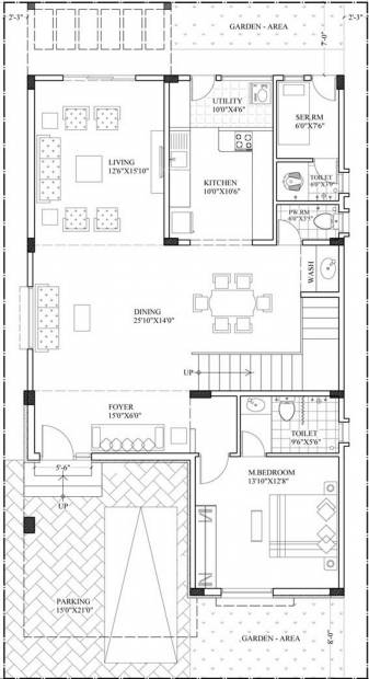 VRR Golden Enclave (3BHK+3T (3,705 sq ft) + Servant Room 3705 sq ft)