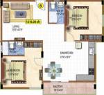 Gunina Linda (2BHK+2T (1,216 sq ft) 1216 sq ft) Gunina Linda (2BHK+2T (1,216 sq ft) 1216 sq ft)