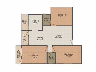 Shivaganga Temple Green (3BHK+2T (1,320 sq ft) 1320 sq ft) Shivaganga Temple Green (3BHK+2T (1,320 sq ft) 1320 sq ft)