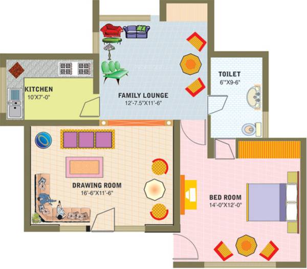 Pushpanjali PP Town Villa (1BHK+1T (1,200 sq ft) 1200 sq ft) Pushpanjali PP Town Villa (1BHK+1T (1,200 sq ft) 1200 sq ft)
