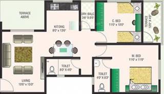 Veddant Ganesh Bella Rossa (2BHK+2T (911 sq ft) 911 sq ft) Veddant Ganesh Bella Rossa (2BHK+2T (911 sq ft) 911 sq ft)