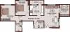 Pushkar Real Estate Spring Garden Apartment Phase I Floor Plan (2BHK+2T)