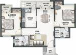 South India SIS Queenstown (2BHK+2T (1,047 sq ft) 1047 sq ft) South India SIS Queenstown (2BHK+2T (1,047 sq ft) 1047 sq ft)