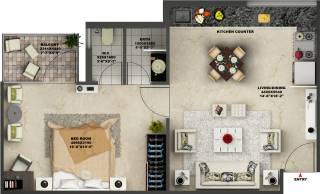 AVL AVL 36 (1BHK+2T (463 sq ft) 463 sq ft)