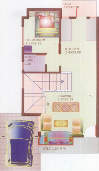 Sai Saptashrungi (2BHK+3T (1,388 sq ft) + Study Room 1388 sq ft)