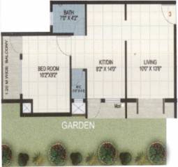 Sai Saptashrungi Apartment (1BHK+1T (690 sq ft) 690 sq ft) Sai Saptashrungi Apartment (1BHK+1T (690 sq ft) 690 sq ft)