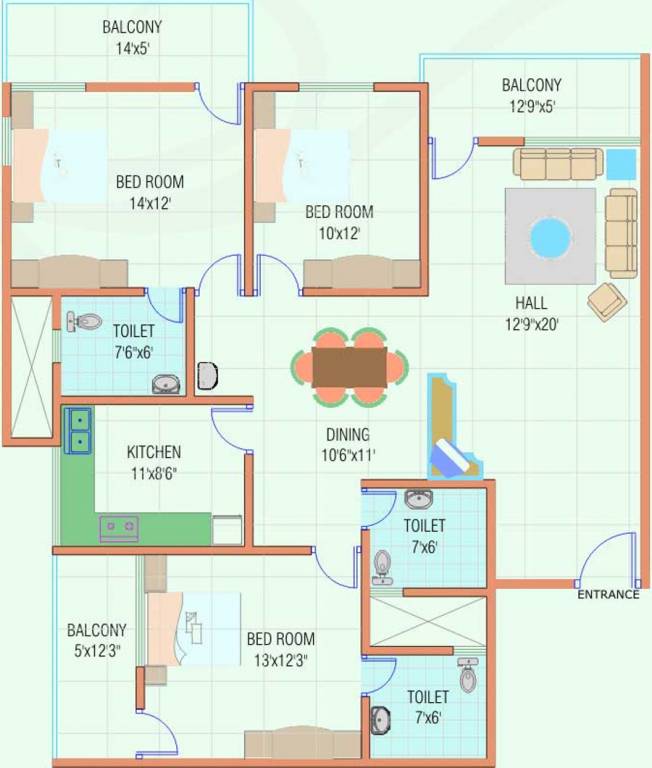  emerald Floor Plan Floor Plan