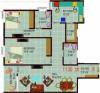 Mandavi Sapphire (2BHK+2T (1,130 sq ft) 1130 sq ft)
