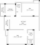 Sumangali Vaishnavi Enclave (2BHK+2T (1,017 sq ft) 1017 sq ft)