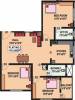 Kemmale Opulence Residency (3BHK+2T (1,113 sq ft) 1113 sq ft)