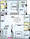 Uttam Bhudev Residency (2BHK+2T (1,200 sq ft) 1200 sq ft)