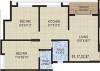 Jay Vijay Galaxy (2BHK+2T (809.21 sq ft) 809.21 sq ft)