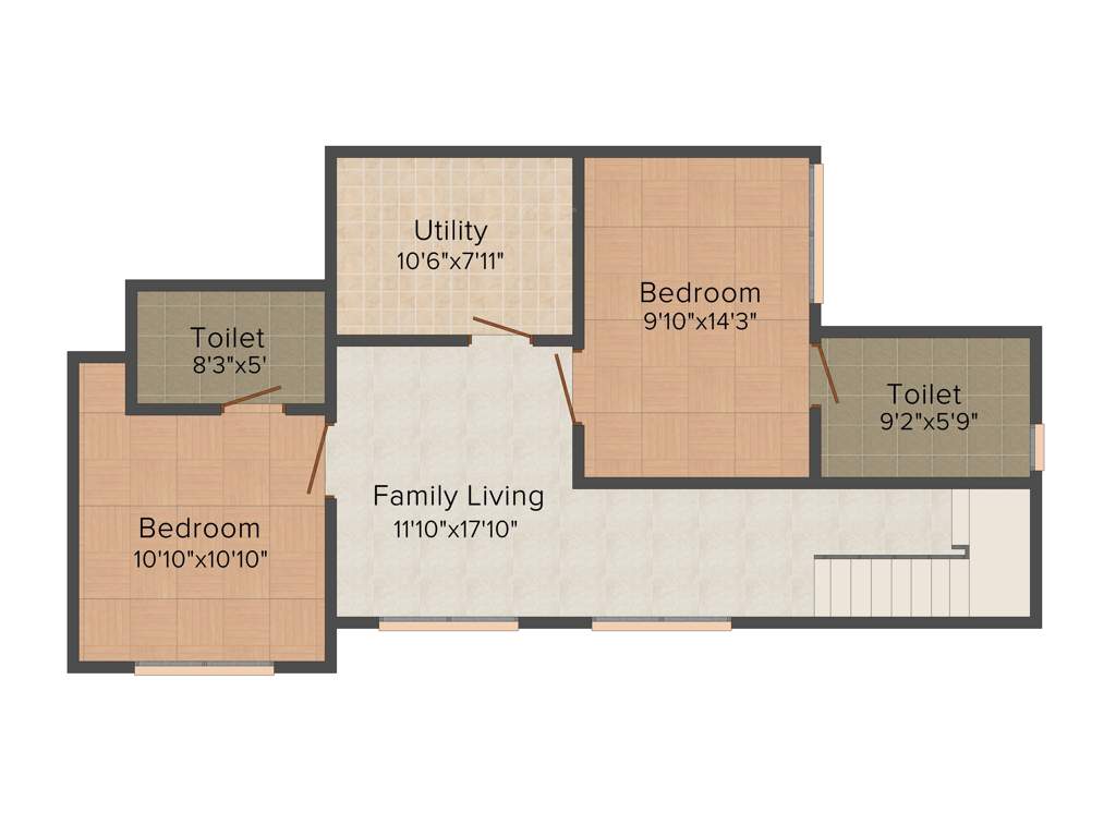 Manjooran Springs (3BHK+4T (1,945 sq ft) 1945 sq ft)