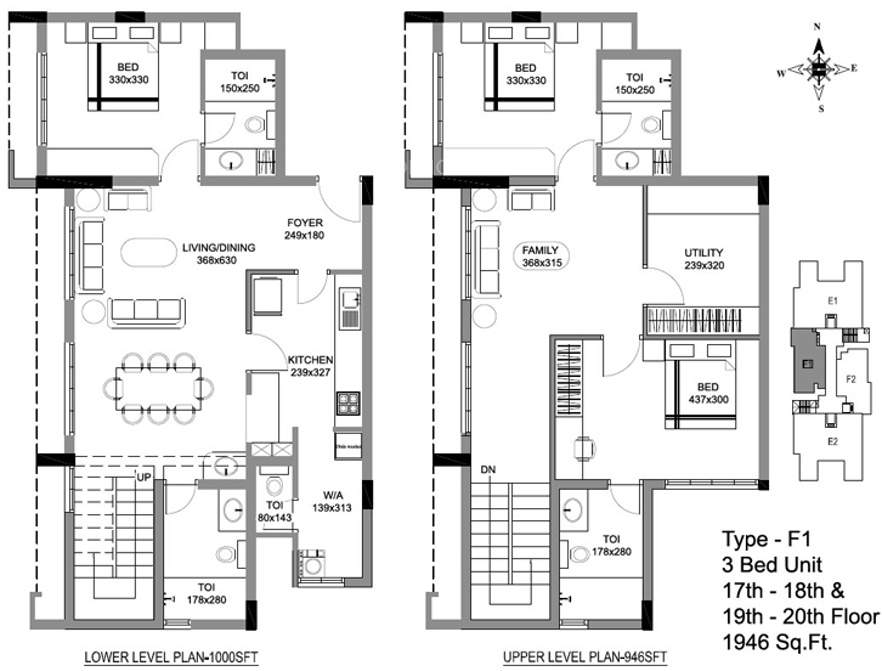 Manjooran Springs (3BHK+5T (1,946 sq ft) 1946 sq ft)
