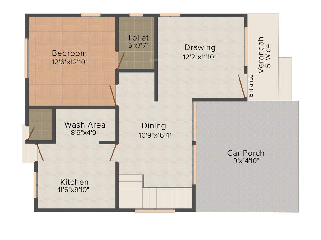 ABAD Orchard County (3BHK+3T (2,379 sq ft) 2379 sq ft)