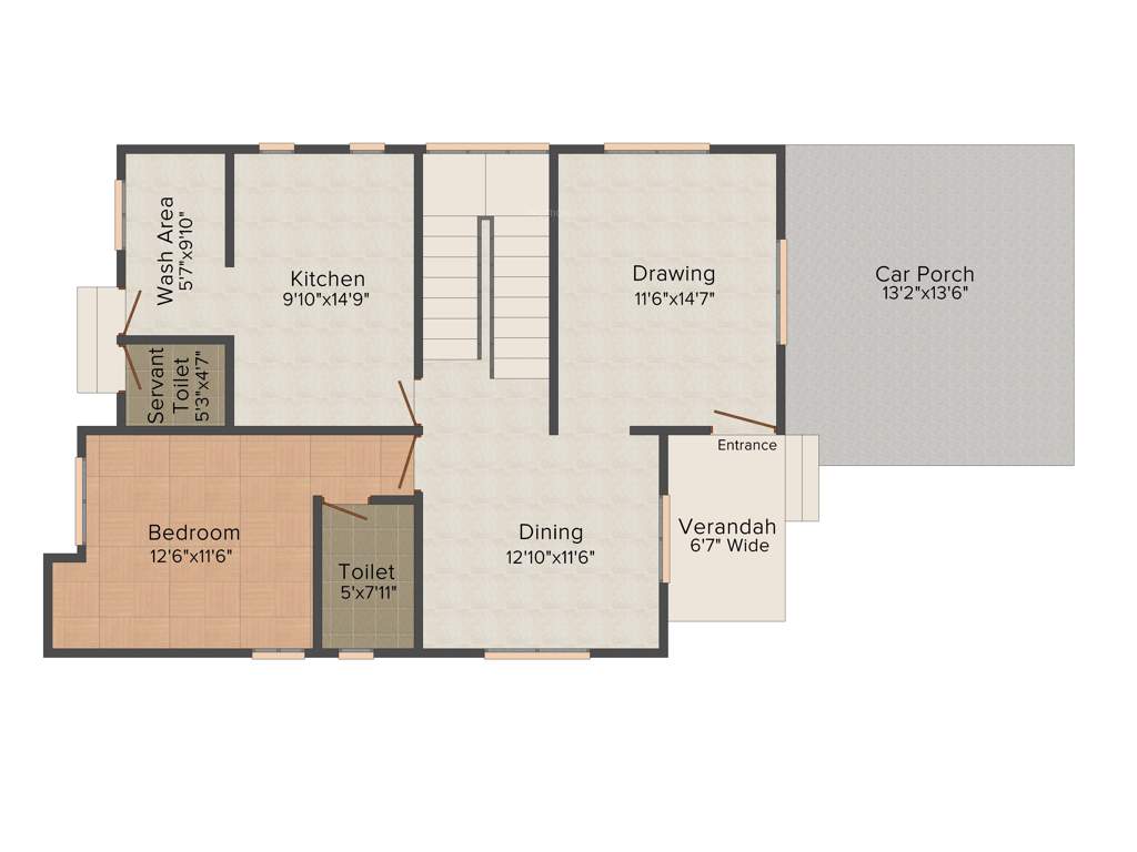 ABAD Orchard County (4BHK+4T (3,031 sq ft) 3031 sq ft)