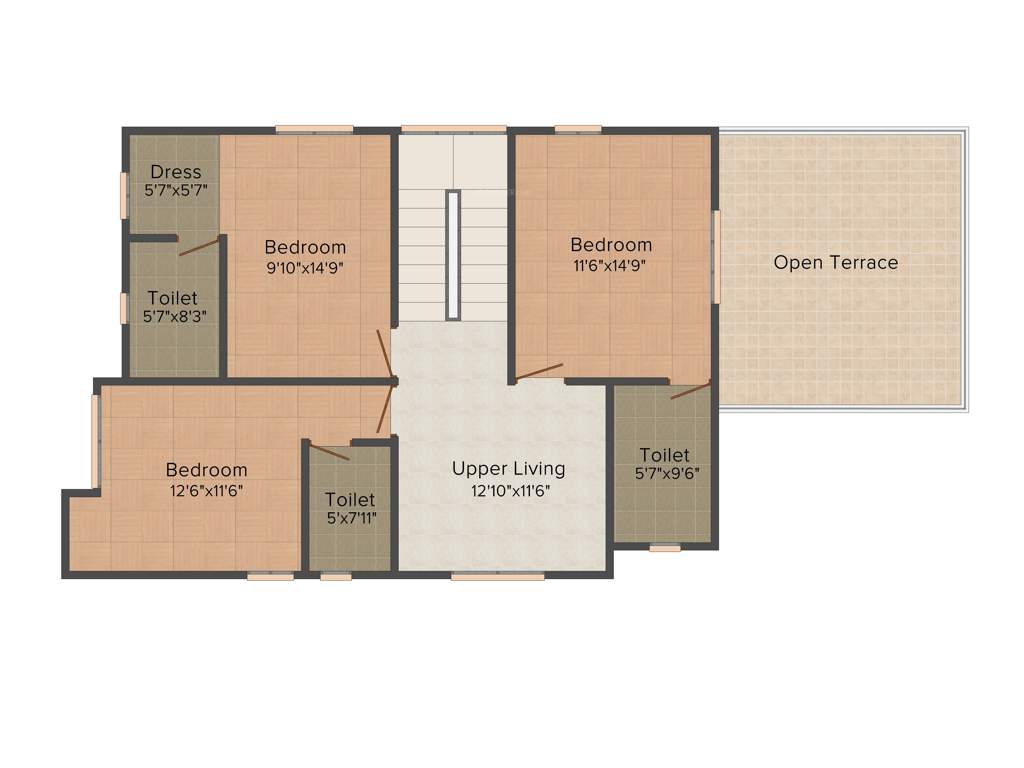 ABAD Orchard County (4BHK+4T (3,031 sq ft) 3031 sq ft)
